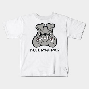 Bulldog dad Kids T-Shirt